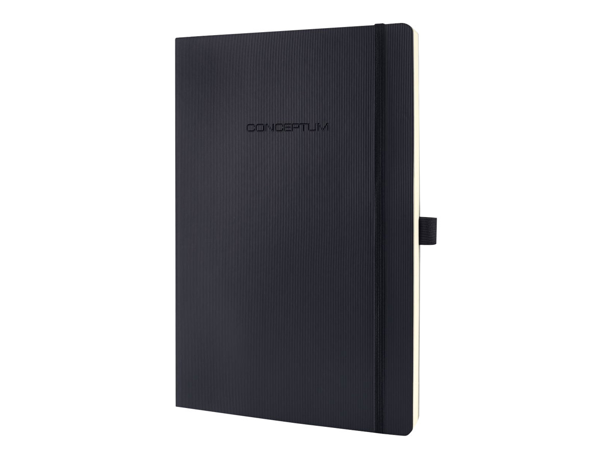 SIGEL Notizbuch Conceptum® ca. DIN A4 kariert, schwarz Softcover 194 Seiten SIGEL Notizbuch Conceptum® ca. DIN A4 kariert, schwarz Softcover 194 Seiten