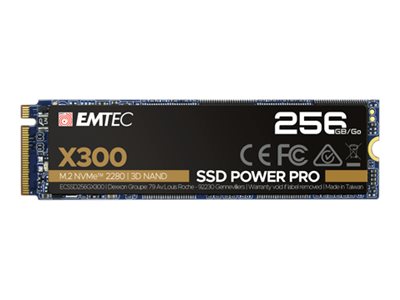 EMTEC SSD 256GB M.2 PCIE X300 NVME M2 2280