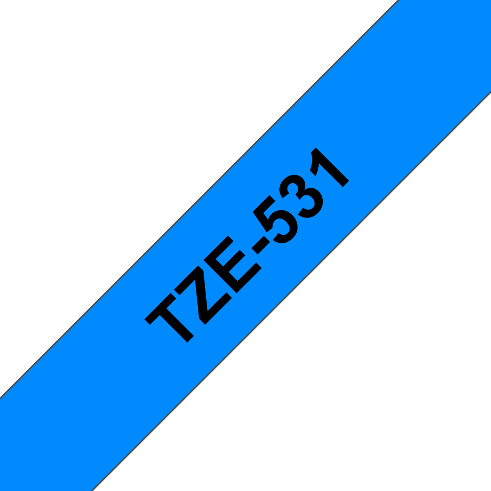 TZE531 BROTHER PT Schriftband 12mm blau