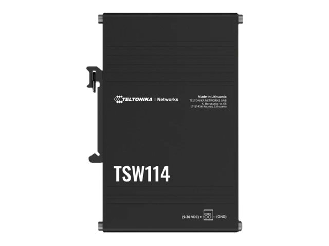 TELTONIKA NETWORKS TSW114 Gigabit Ethernet Switch mit DIN Rail