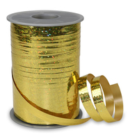 PRaeSENT Geschenkband HOLLY Holographic gold 10 mm x 200 m PRaeSENT Geschenkband HOLLY Holographic gold 10 mm x 200 m