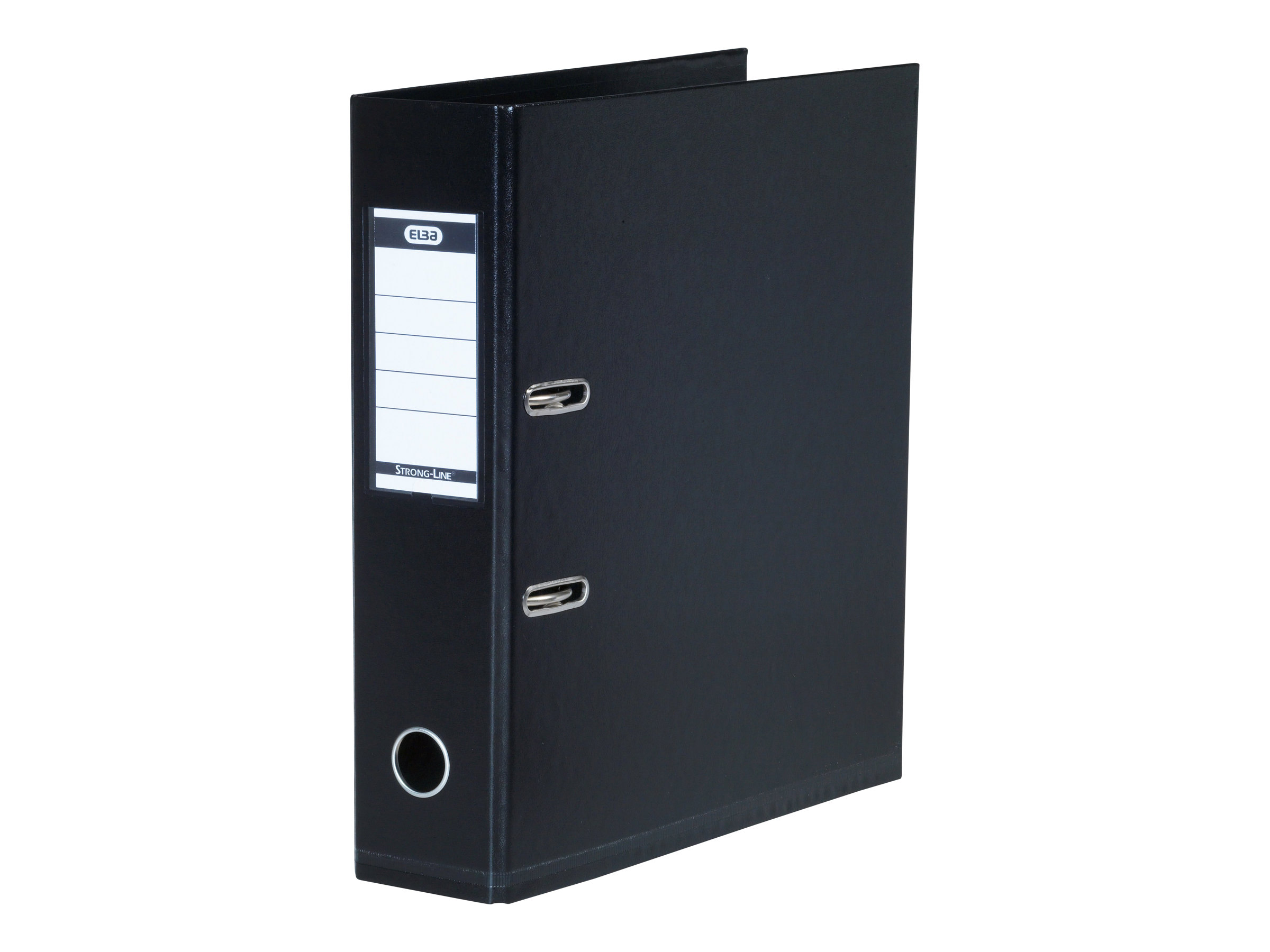 ELBA STRONG-LINE Ordner schwarz Kunststoff 8,0 cm DIN A4 ELBA STRONG-LINE Ordner schwarz Kunststoff 8,0 cm DIN A4