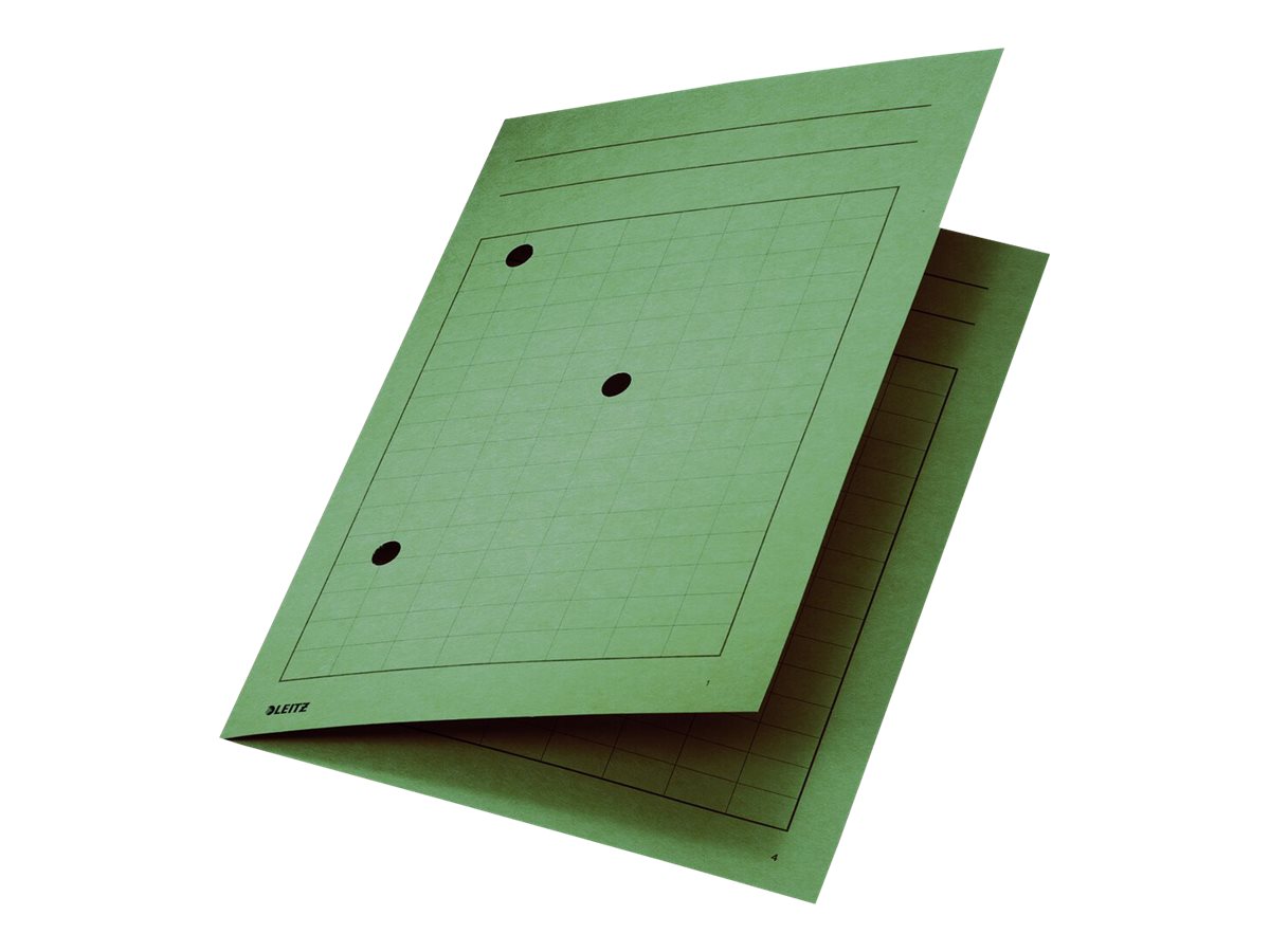 LEITZ Aktendeckel 3998 DIN A4 gruen