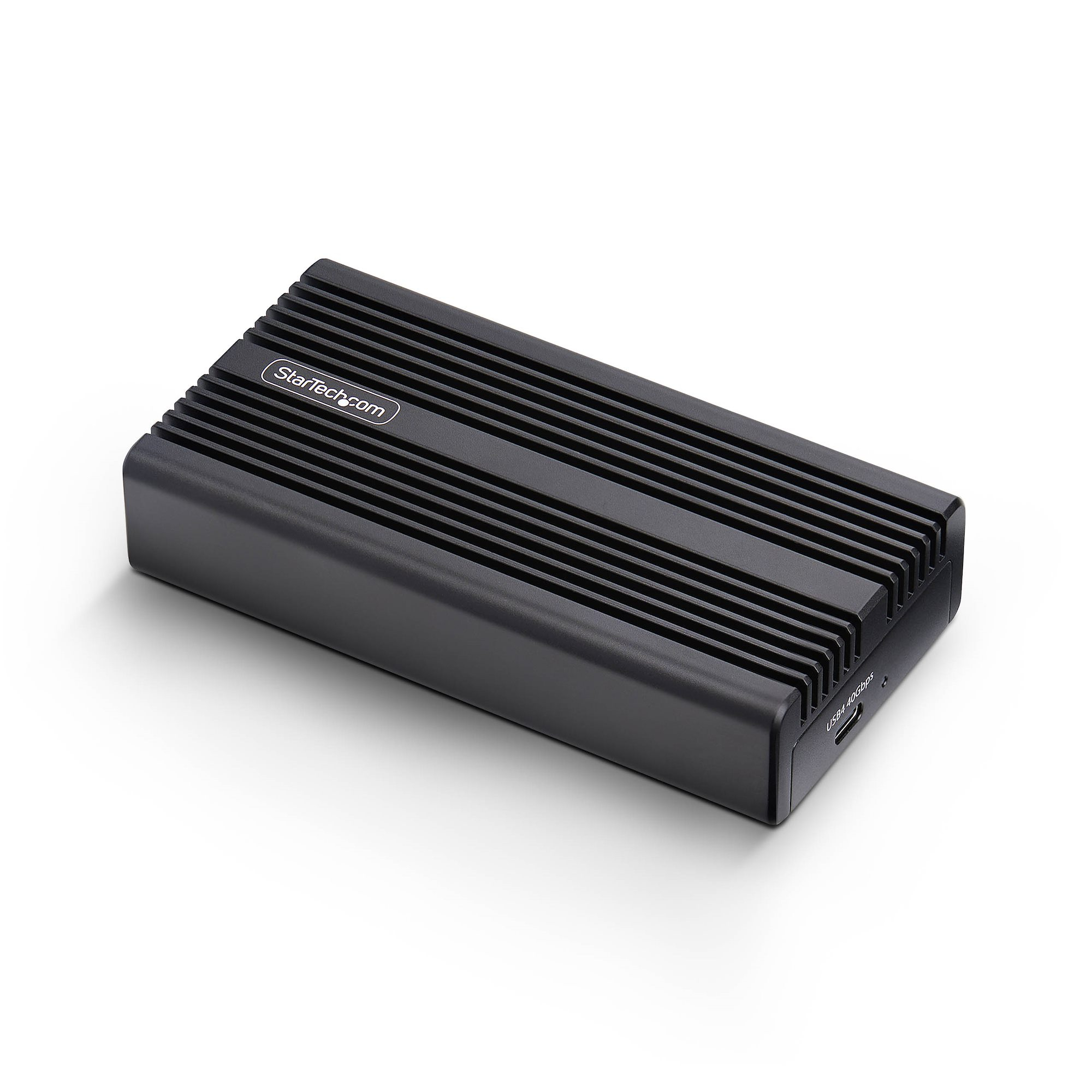 STARTECHCOM USB4m2 NVMe Gehaeuse 40Gbps Externes USBC Thunderbolt NVMe SSD Gehaeuse AluminiumKuhlkoerpergehaeuse BM und MKey