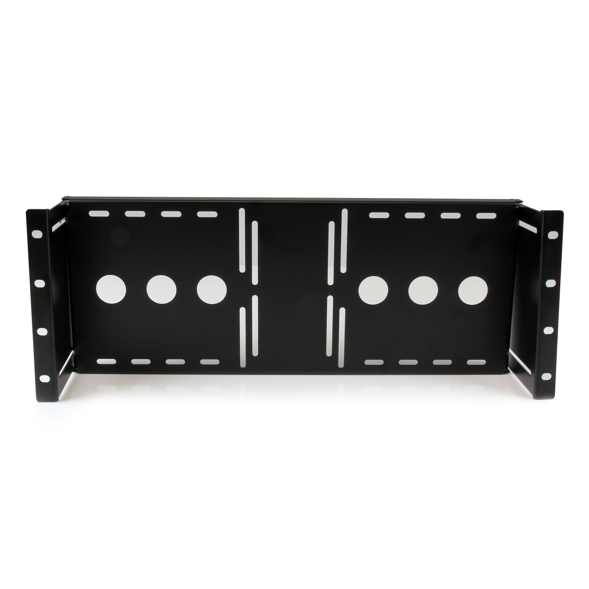 STARTECHCOM Universal LCD Monitor Vesa Halterung für 19 Zoll Serverschrank oder Rack Halterung für Monitor im Server Rack