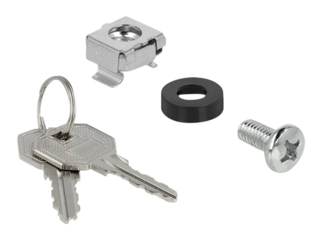 10 Netzwerkschrank mit Glastuer 4 HE schwarz