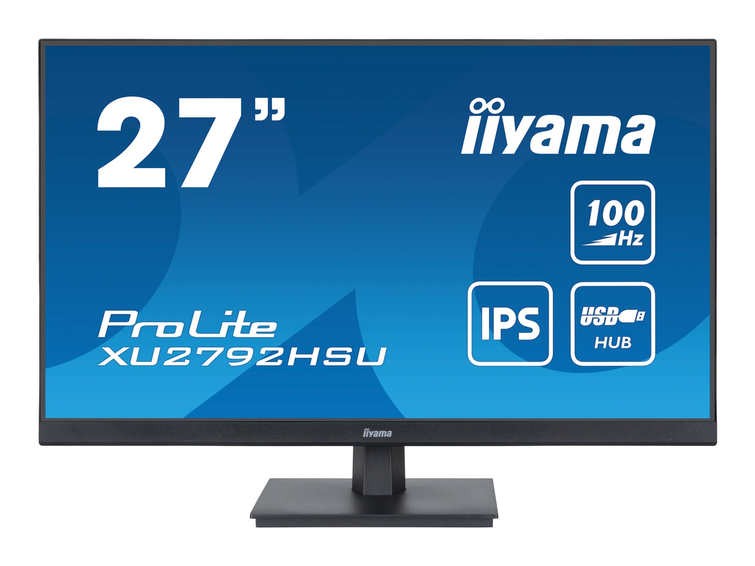 IIYAMA XU2792HSU-B6 68,58cm 27Zoll ETE IPS-panel 1920x1080 100Hz 250cd/m Speakers HDMI DisplayPort 0,4ms MPRT FreeSync USB-HUB IIYAMA XU2792HSU-B6 68,58cm 27Zoll ETE IPS-panel 1920x1080 100Hz 250cd/m Speakers HDMI DisplayPort 0,4ms MPRT FreeSync USB-HUB