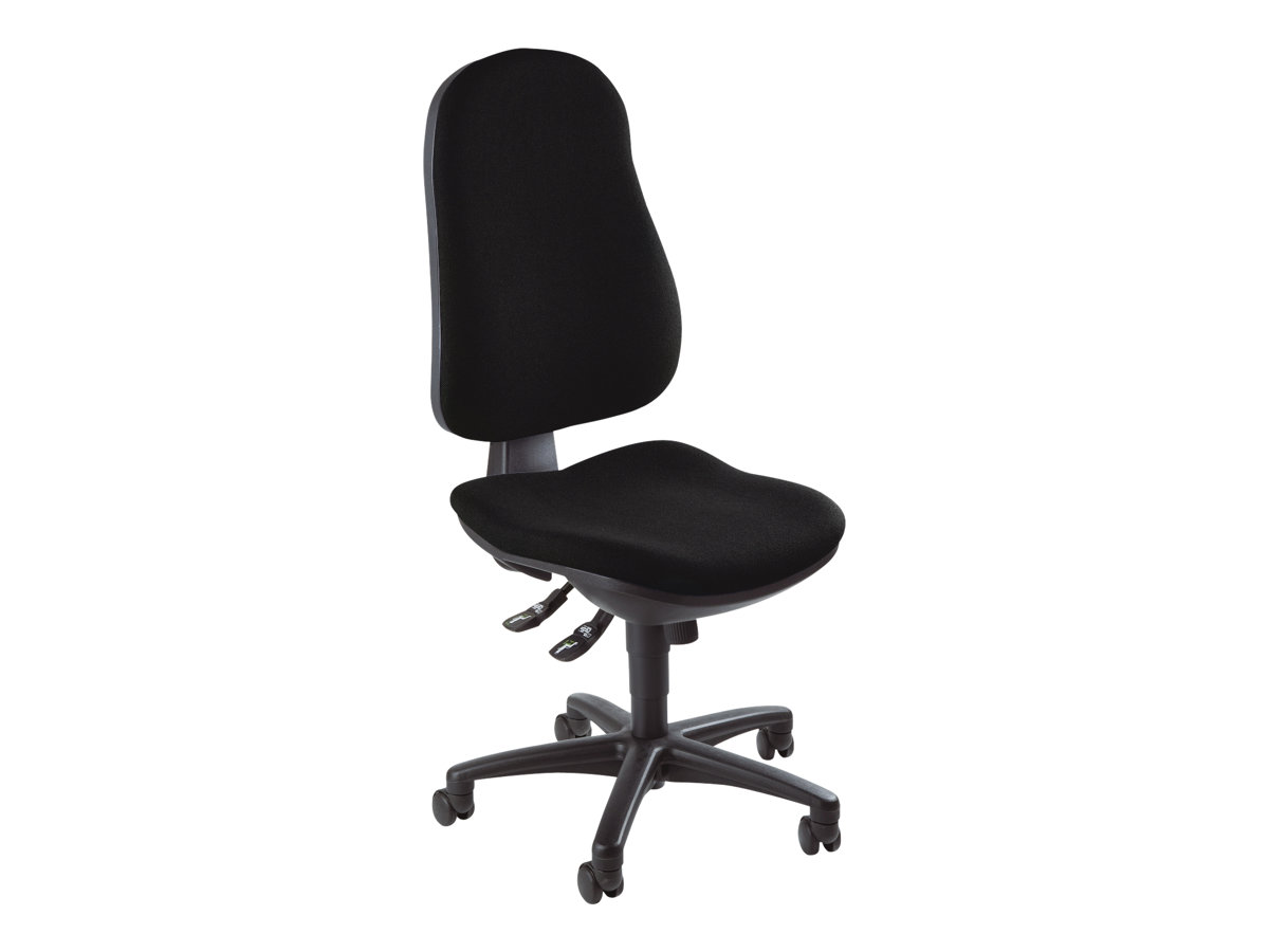 Topstar Buerostuhl Support SY, 8550 G20 Stoff schwarz, Gestell schwarz