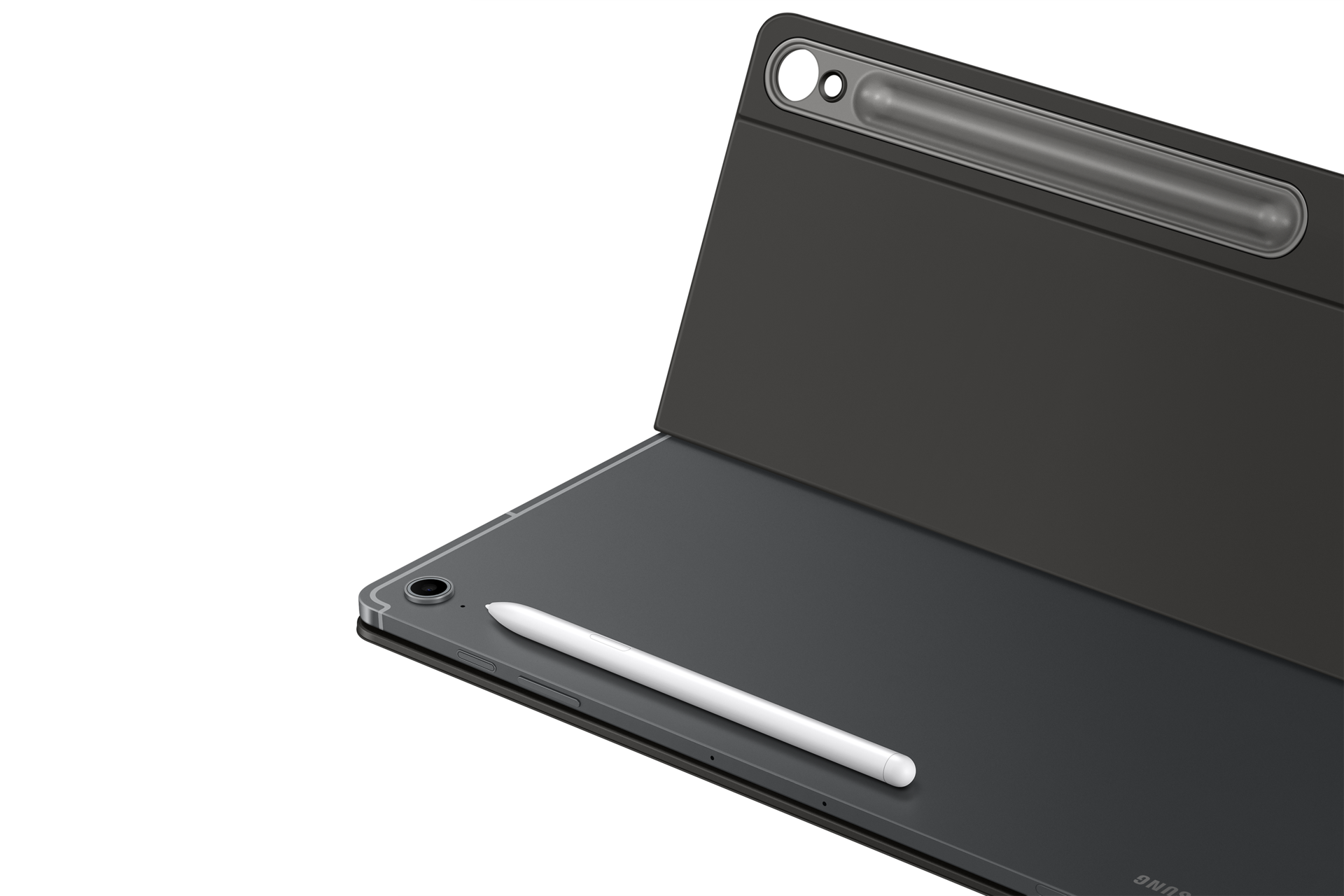 Book Cover Keyboard Slim Tablethülle