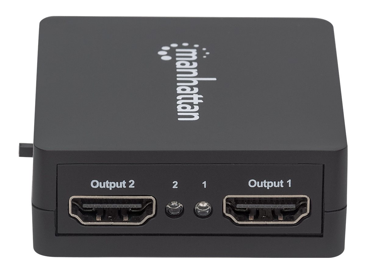 1080p 2-Port HDMI-Splitter Strom über USB schwarz