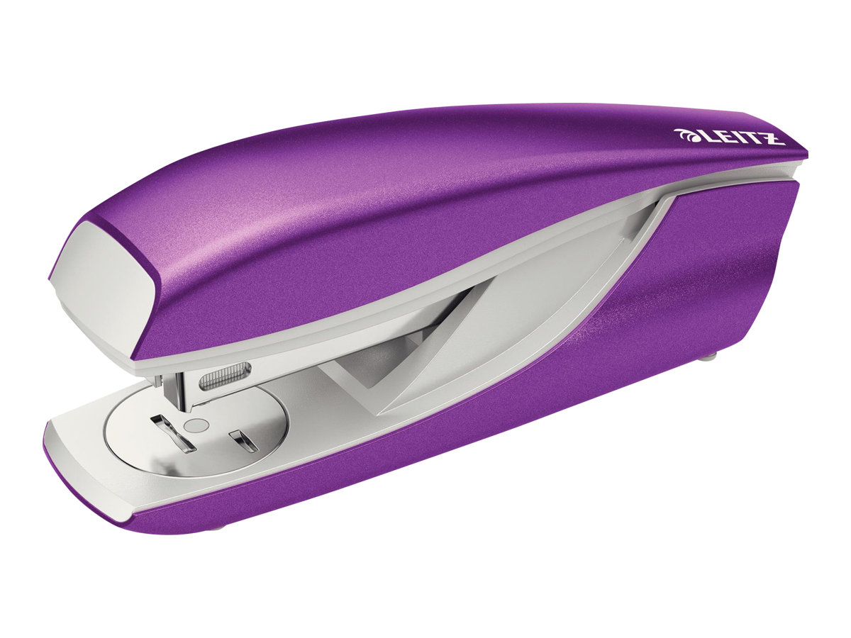 LEITZ Heftgeraet NeXXt 5502 WOW violett-metallic LEITZ Heftgeraet NeXXt 5502 WOW violett-metallic