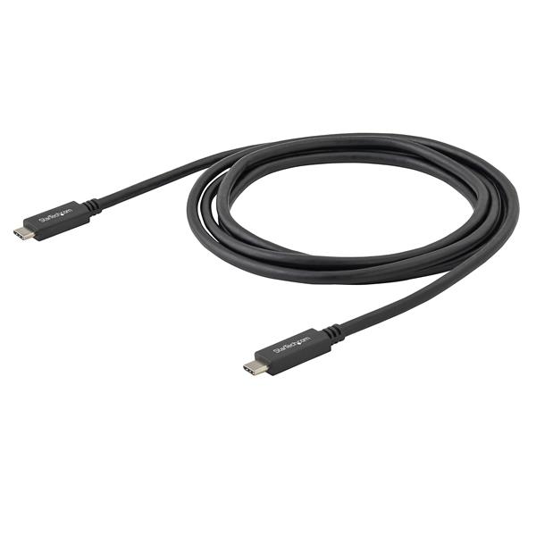 STARTECHCOM USBC auf USBC Kabel STST 0,5m USB 31 10 Gbits USB Ladekabel