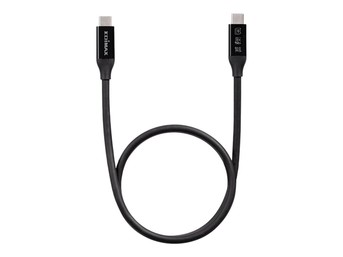 Edimax 40 Gbit/s USB 4 Thunderbolt 3-Kabel (USB-C zu USB-C) 3 m Edimax 40 Gbit/s USB 4 Thunderbolt 3-Kabel (USB-C zu USB-C) 3 m