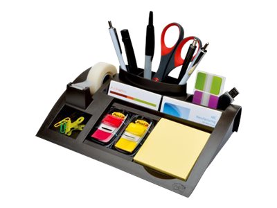 Post-it® Schreibtisch-Organizer C50 silber ABS-Kunststoff 7 Faecher 25,6 x 16,8 x 6,8 cm Post-it® Schreibtisch-Organizer C50 silber ABS-Kunststoff 7 Faecher 25,6 x 16,8 x 6,8 cm