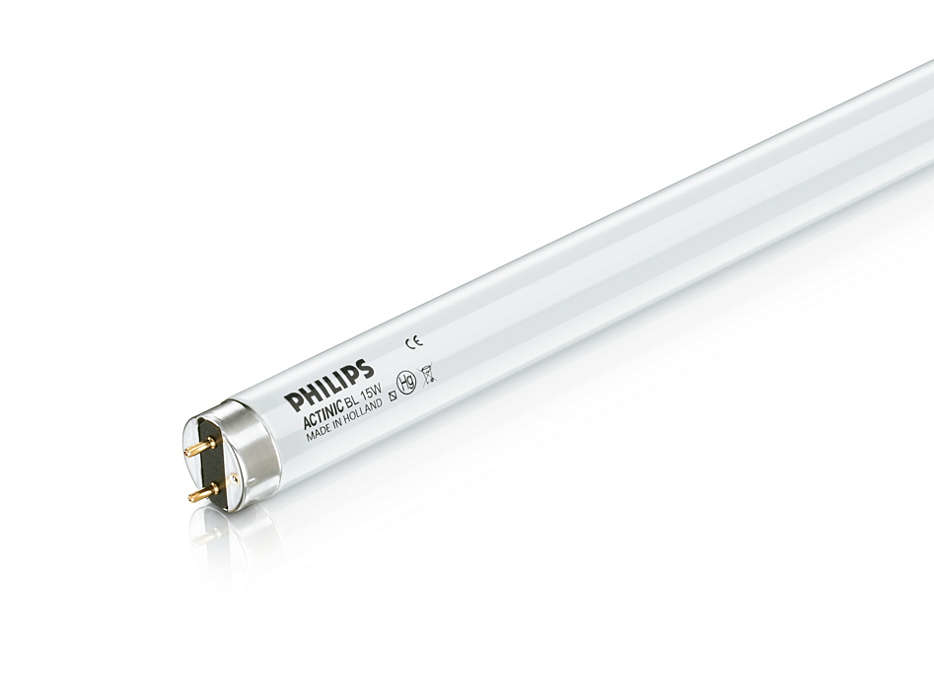 Philips Signify Linienlampe Actinic BL TLD 18W10 1SL25