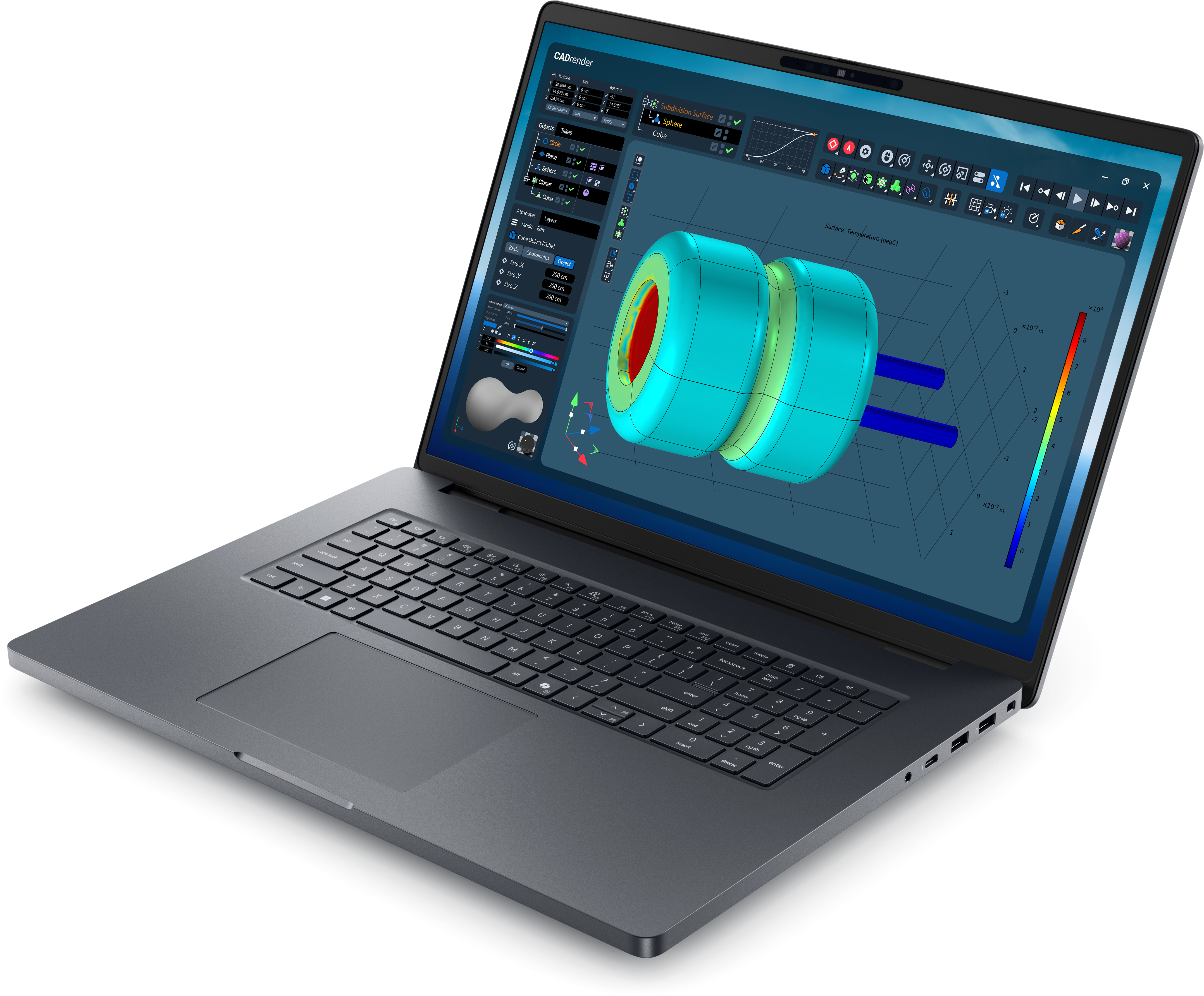 DELL Pro Max Plus 18 MB18250 Intel Core Ultra 7 265HX 45,72cm 18Zoll QHD 32GB 1TB SSD NVIDIA RTX 2000 WLAN W11P 3Y ProSpt