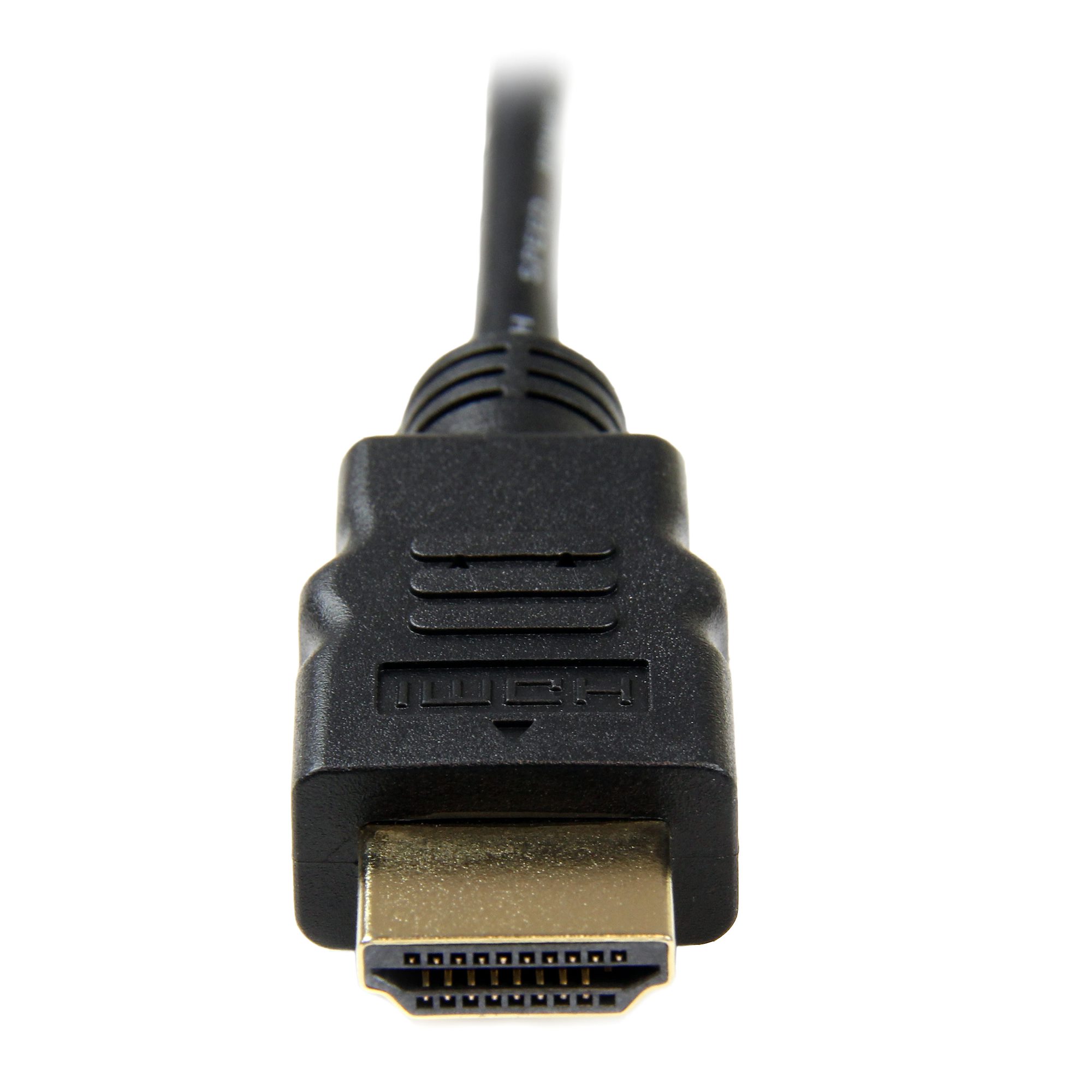 STARTECHCOM 1 m High Speed HDMIKabel mit Ethernet HDMI auf HDMI Micro SteckerStecker