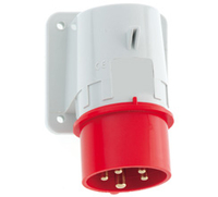 Bals Aufbaugerätestecker 5polig 16A 400V 6h Bals Aufbaugerätestecker 5polig 16A 400V 6h