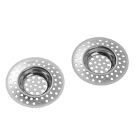 WESTMARK Abfluss-Sieb silber, 2 St.