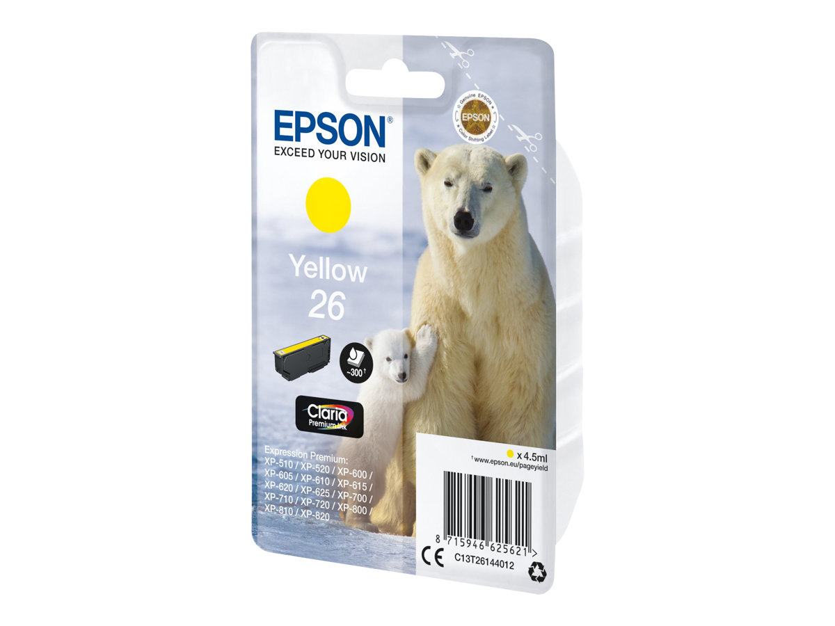 C13T26144012 EPSON XP Tinte yellow ST