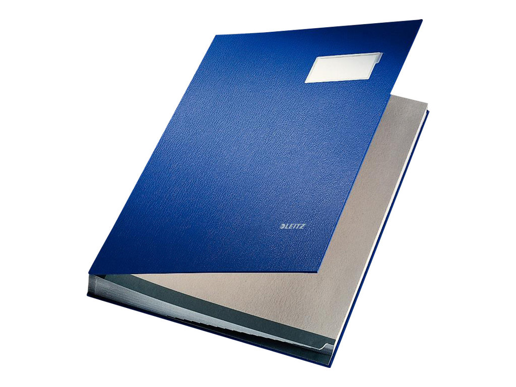 LEITZ Unterschriftenmappe Unterschriftenmappe 5700 20 Faecher blau LEITZ Unterschriftenmappe Unterschriftenmappe 5700 20 Faecher blau