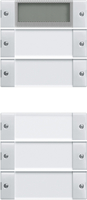 Gira Wippenset 214503 5fach Plus BSF System 55 Klar/rw Gira Wippenset 214503 5fach Plus BSF System 55 Klar/rw