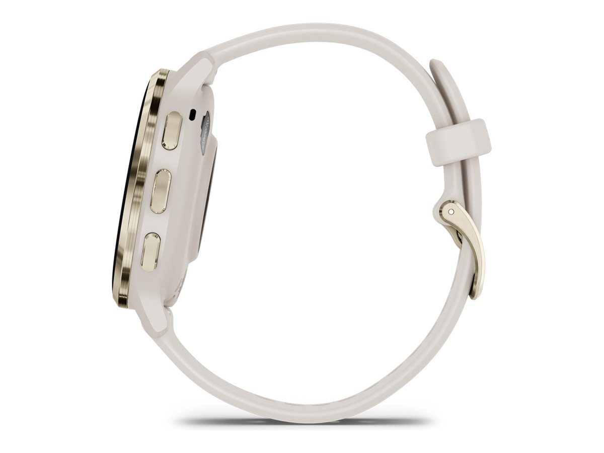 GARMIN Venu 3S Smartwatch elfenbein, softgold