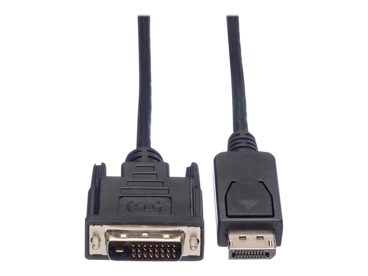ROLINE DisplayPort Kabel DP ST DVI ST schwarz 15m