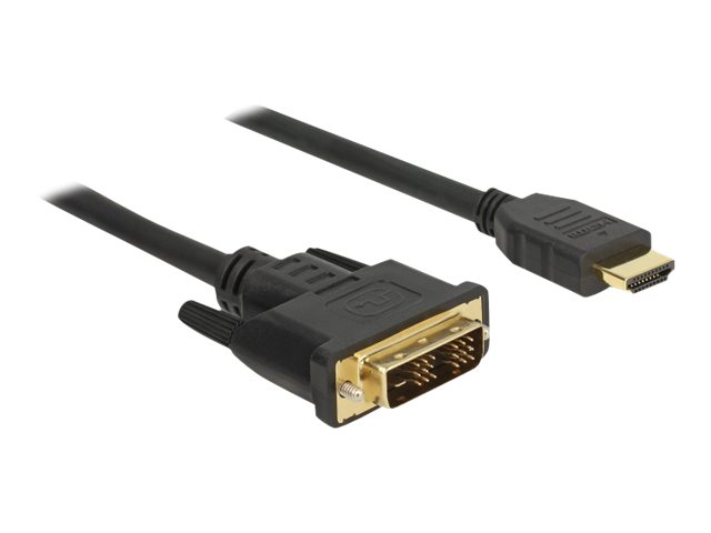 Delock Kabel DVI 18+1 Stecker > HDMI-A Stecker 1,5 m Delock Kabel DVI 18+1 Stecker > HDMI-A Stecker 1,5 m