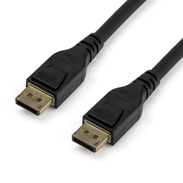 STARTECHCOM DisplayPort 14 Cable 164 ft 5m VESA Certified 8K60Hz HBR3 HDR DP to DP Mon Cable 8K DisplayPort Cable
