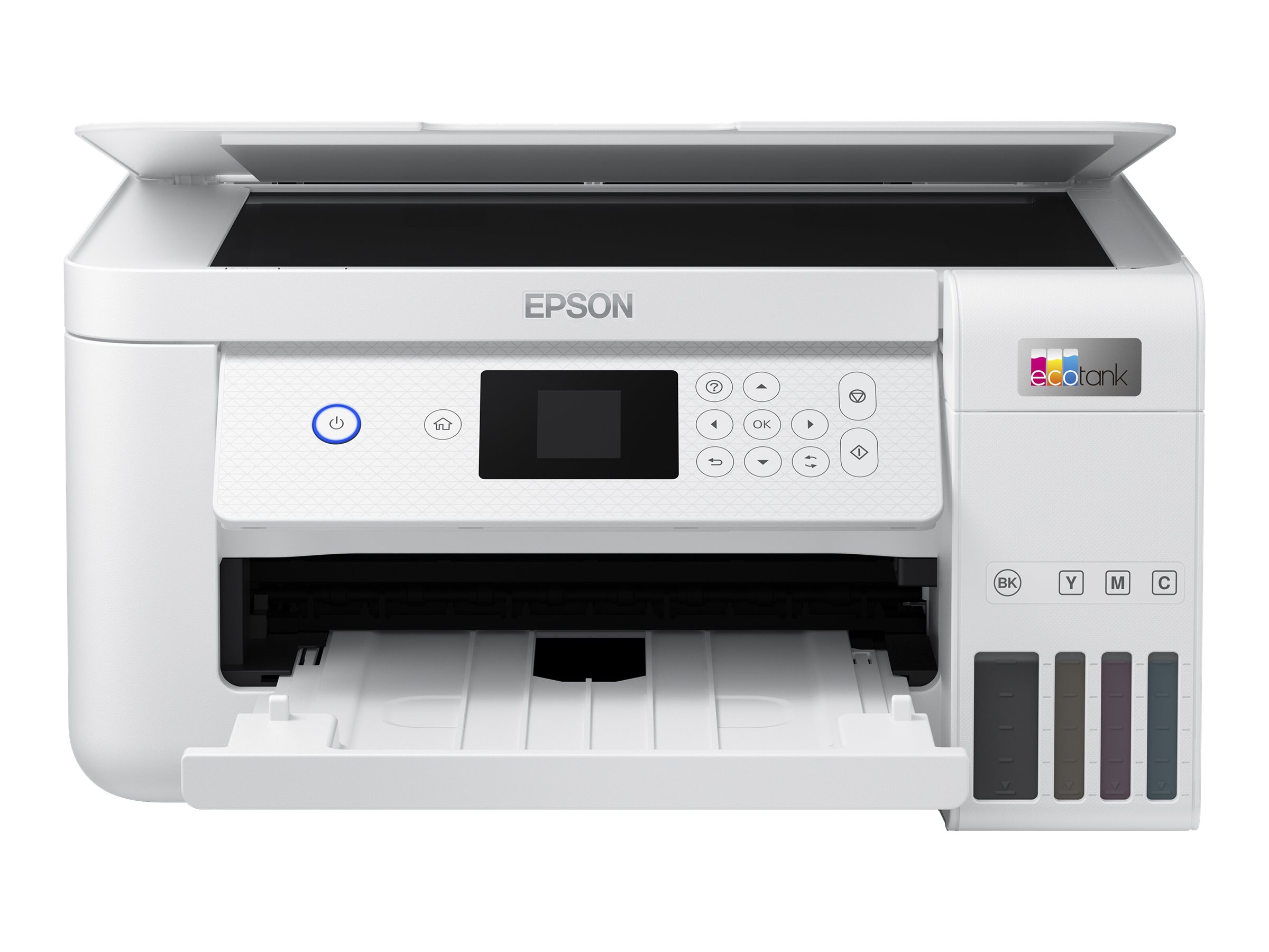 EPSON EcoTank ET-2856 3 in 1 Tintenstrahl-Multifunktionsdrucker weiÃ