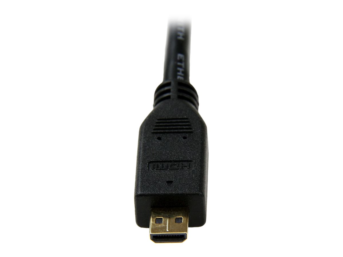 STARTECH.COM 3m High Speed HDMI Cable with Ethernet - HDMI to HDMI Micro - M/M STARTECH.COM 3m High Speed HDMI Cable with Ethernet - HDMI to HDMI Micro - M/M
