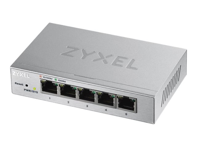 ZYXEL GS1200-5HPv2 Fanless Desktop Switch