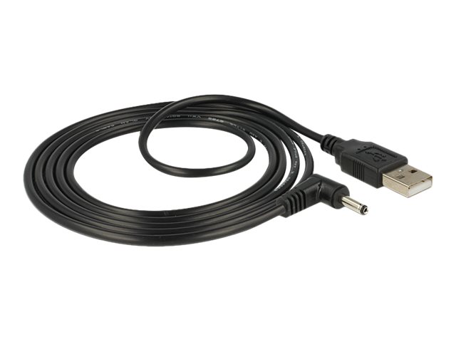 Delock Kabel USB Power > DC 3,5 x 1,35 mm Stecker 90° 1,5 m