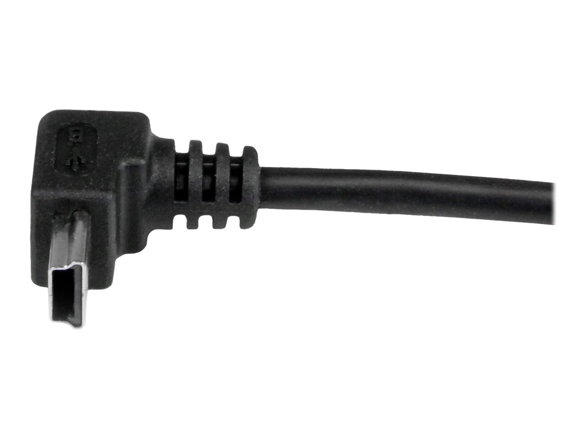 STARTECHCOM 1m Mini USB Cable A to Up Angle Mini B