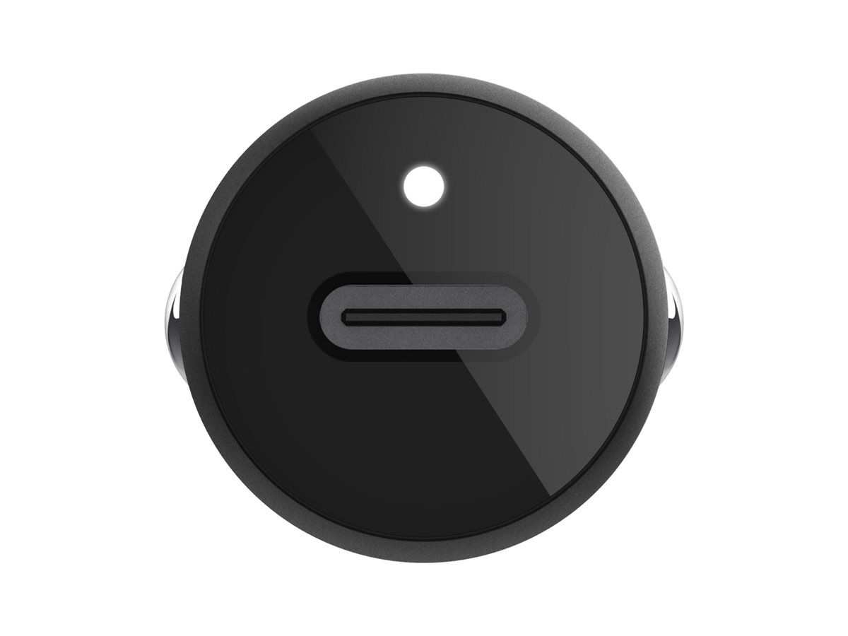 Belkin 30W USBC KfzLadegeraet incl Lightning, 1m, schwarz