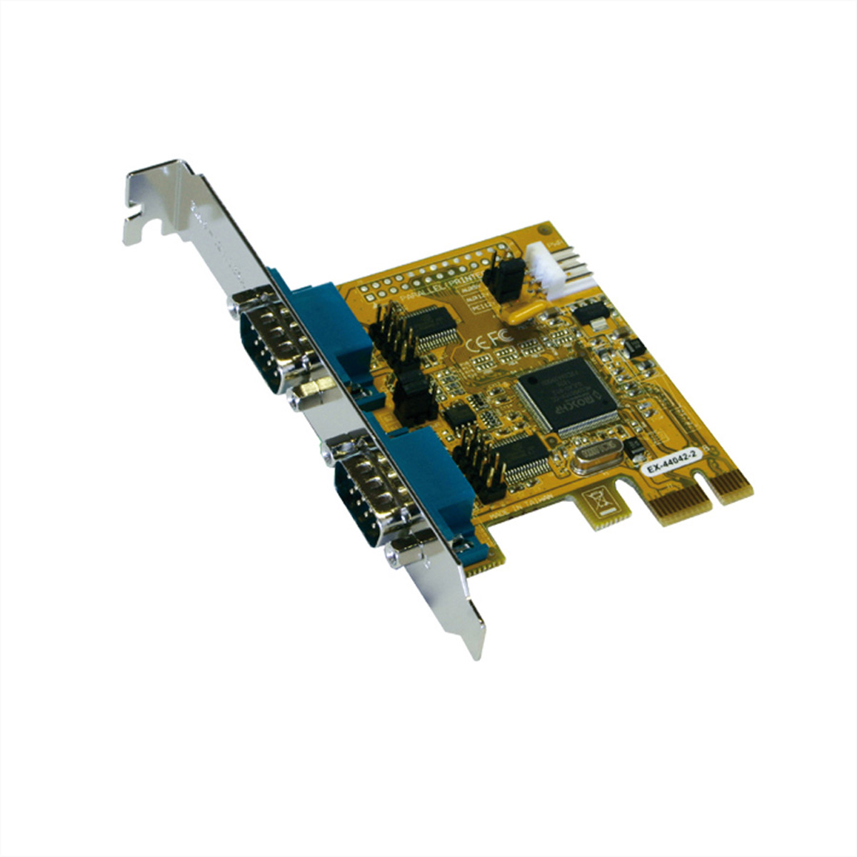 EXSYS EX-44042-2 PCI Express x1 Karte 2x seriell RS-232 EXSYS EX-44042-2 PCI Express x1 Karte 2x seriell RS-232