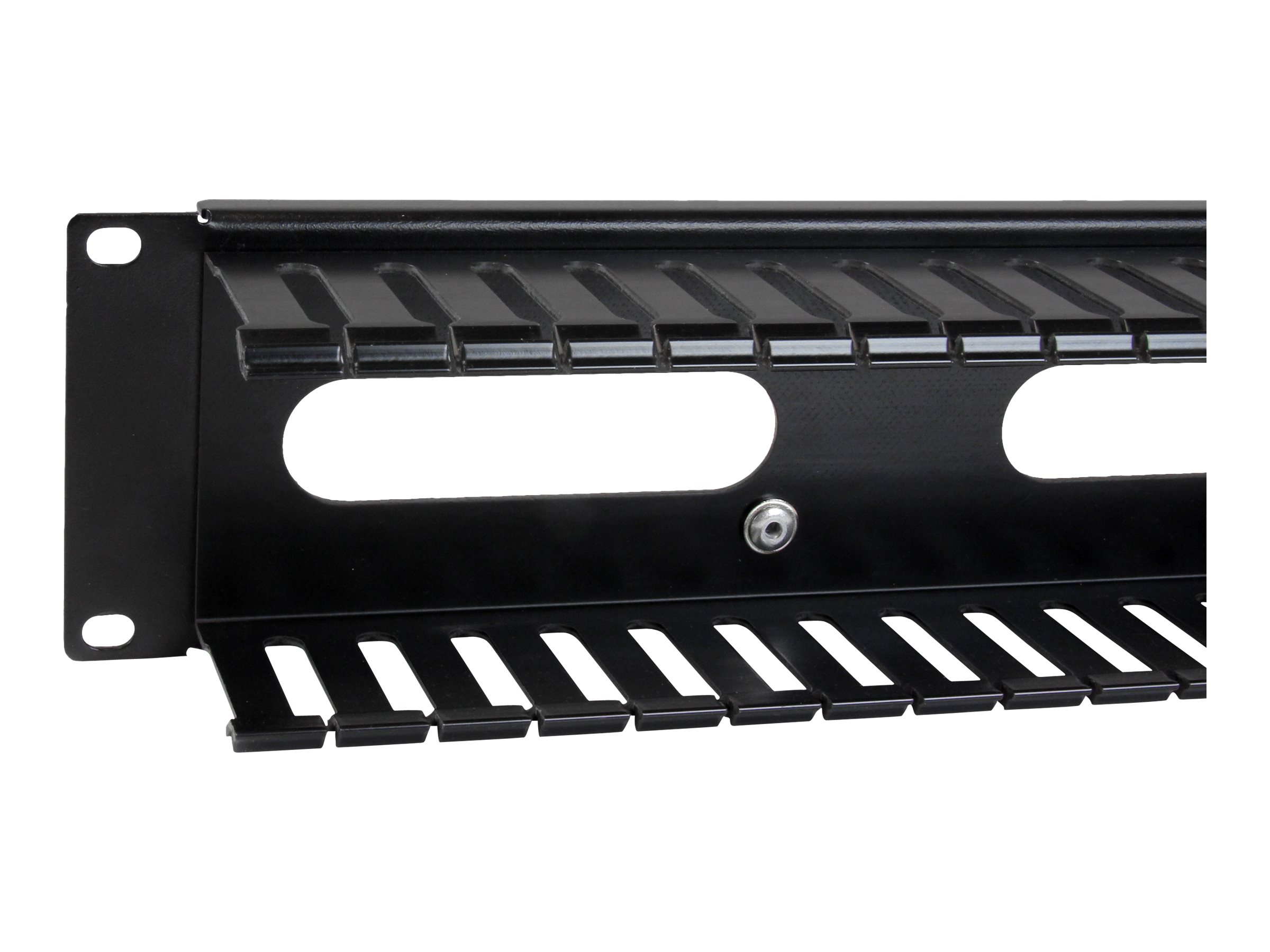 StarTech.com Rangierpanel CMDUCT2U 2U 19 Zoll mit Abdeckung Schwarz