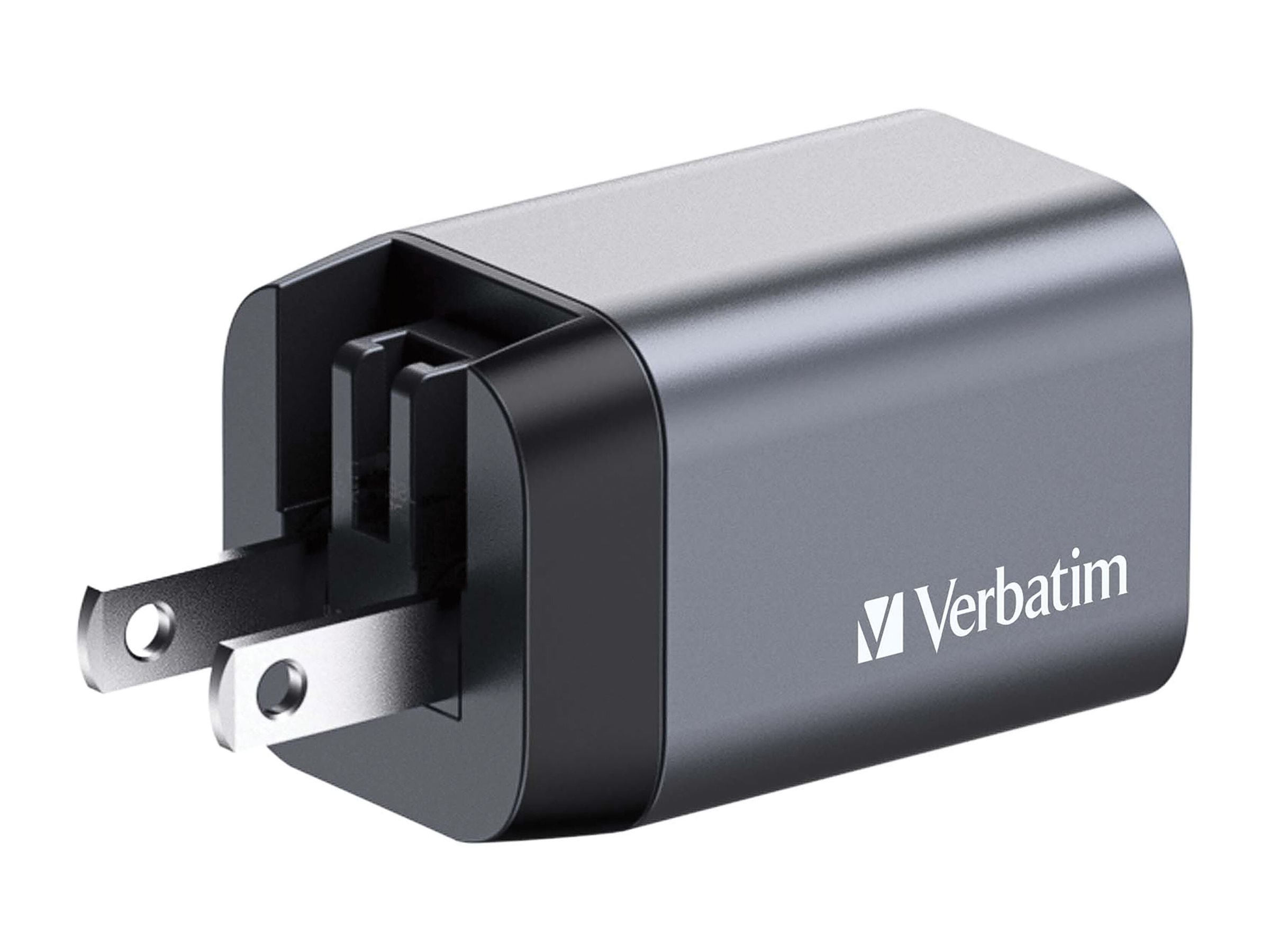 Verbatim USB-C Ladegeraet 35W 2 Port USB-C/USB-A