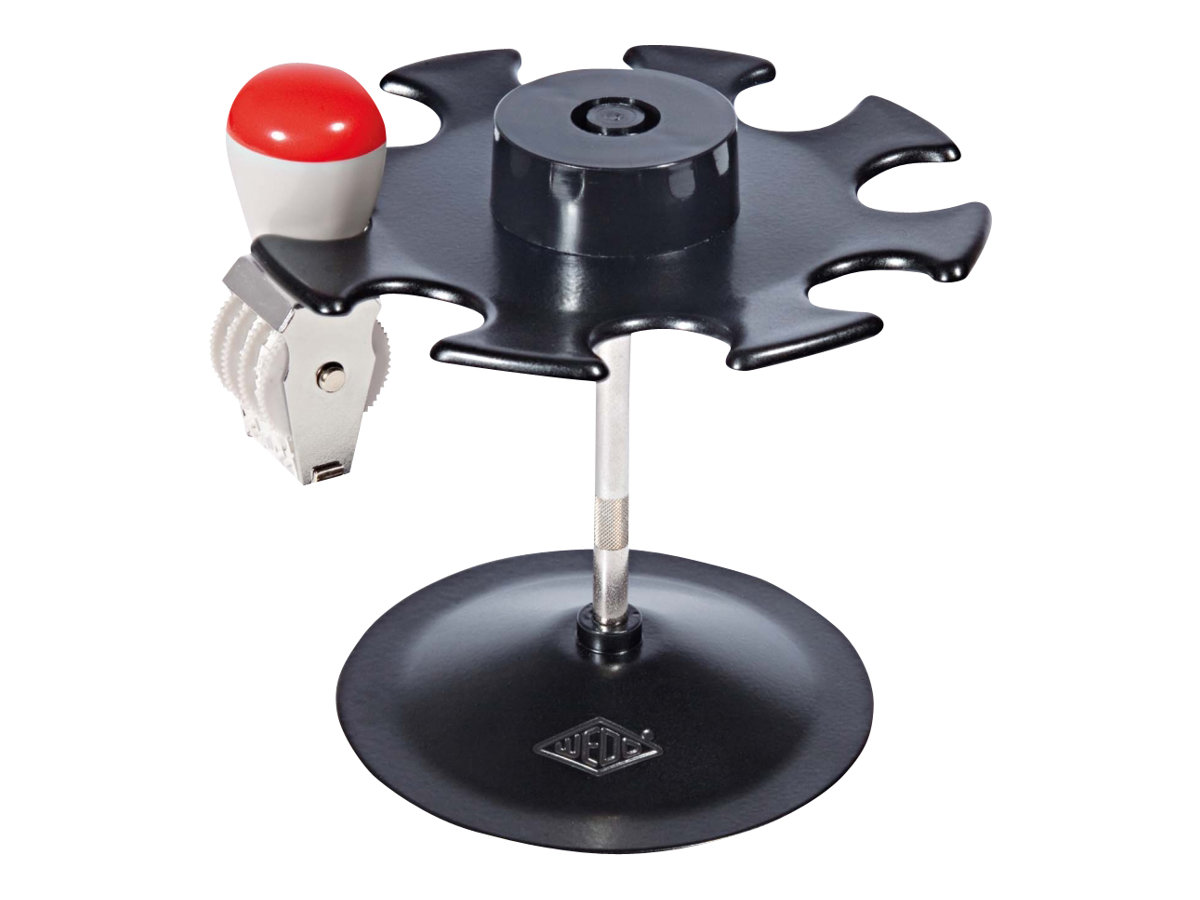 WEDO StempeltrÃ¤ger schwarz fÃ¼r 8 Stempel