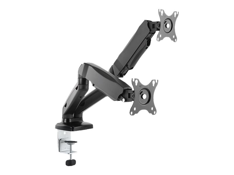 ICY BOX IB-MS304-T Monitorstaender mit Tischhalterung fuer zwei Monitore bis zu 68cm 27Zoll