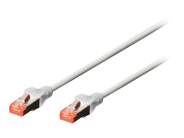 DIGITUS CAT 6 S-FTP Patchkabel Cu LSZH AWG 27/7 Lange 2 m 10 Stuck Farbe Grau DIGITUS CAT 6 S-FTP Patchkabel Cu LSZH AWG 27/7 Lange 2 m 10 Stuck Farbe Grau