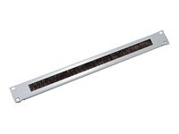Triton 19" 1HE Durchfuehrungsplatte 1HE mit Buerste, schwarz Triton 19" 1HE Durchfuehrungsplatte 1HE mit Buerste, schwarz