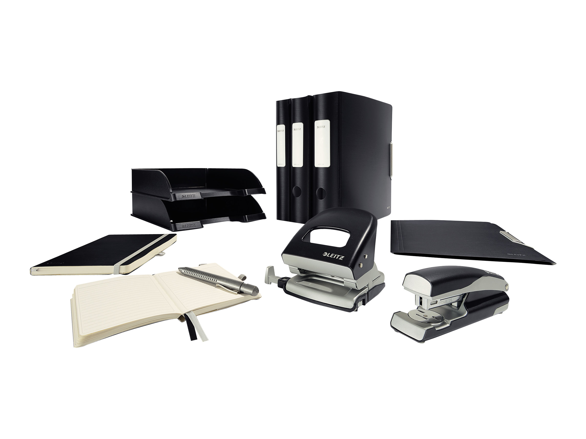 LEITZ Heftgeraet NeXXt Series Style 5562 satin schwarz LEITZ Heftgeraet NeXXt Series Style 5562 satin schwarz
