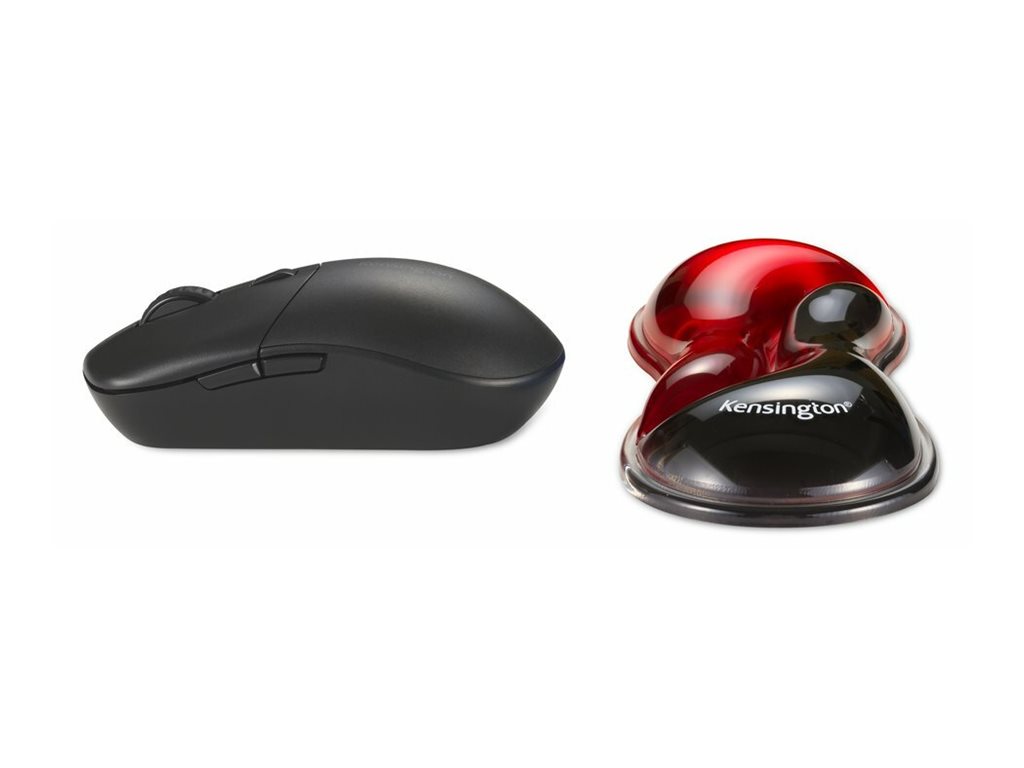 Kensington Handballenauflage Slim Duo Gel fuer Maus rot