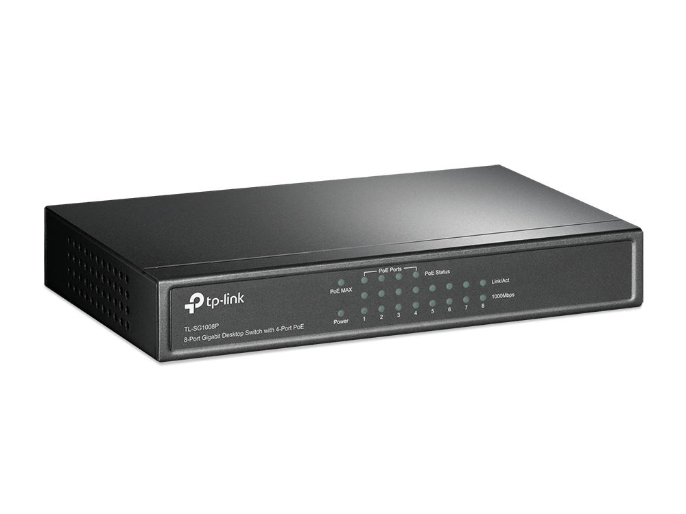 TP-Link TL-SG1008P 8-Port Gigabit PoE Switch