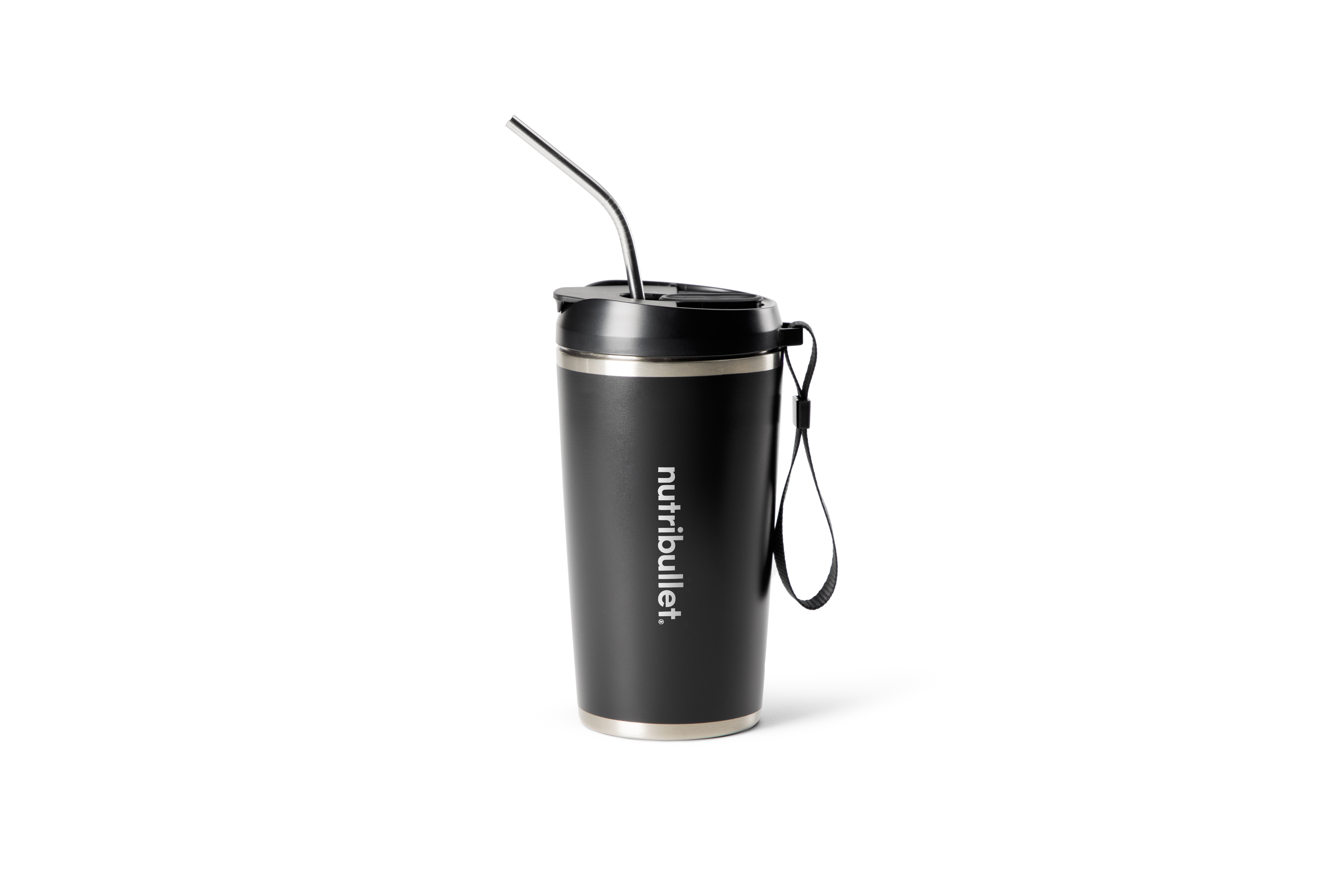 NutriBullet Flip NBP016B Tragbarer Smoothie Maker Schwarz