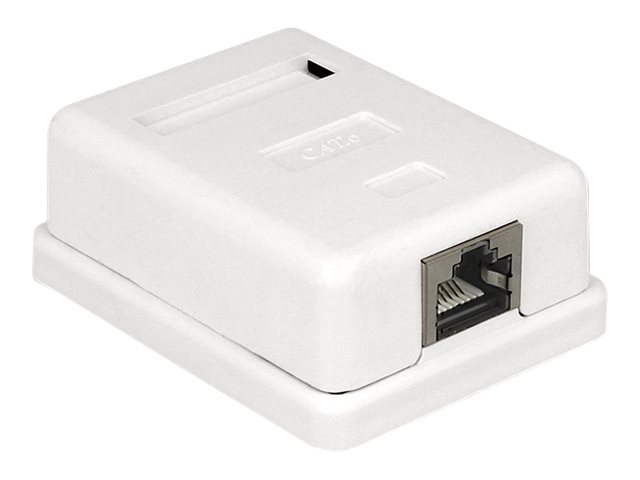 Delock Netzwerk Dose 1xRJ45 LSA werkzeugfrei Cat.6