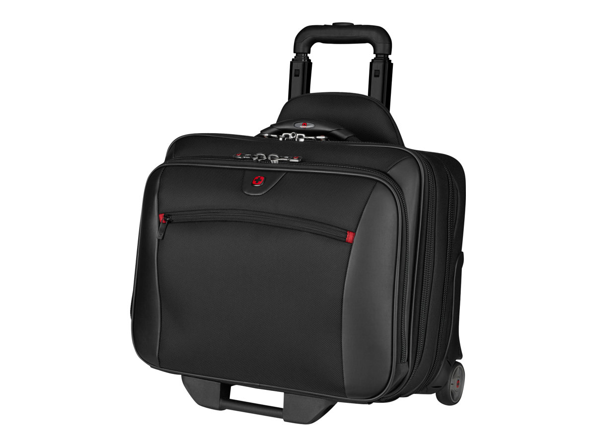 Wenger Potomac 2-teiliges Business-Set mit Comp-U-Roller - schwarz