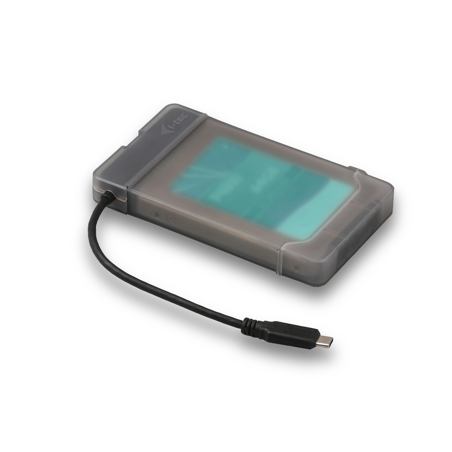 ITEC USBC Advance My Safe Easy, Gehaeuse 6,4cm 2,5Zoll Festplattengehaeuse fuer SATA HDD SSD, USBC 31 10Gbps, kompatibel mit TB3